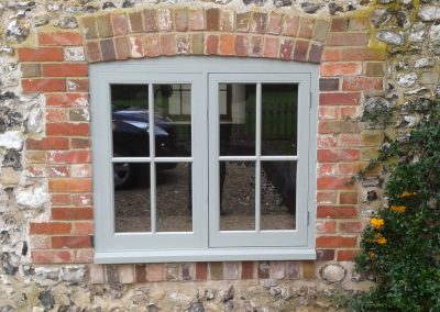 cottage timber window